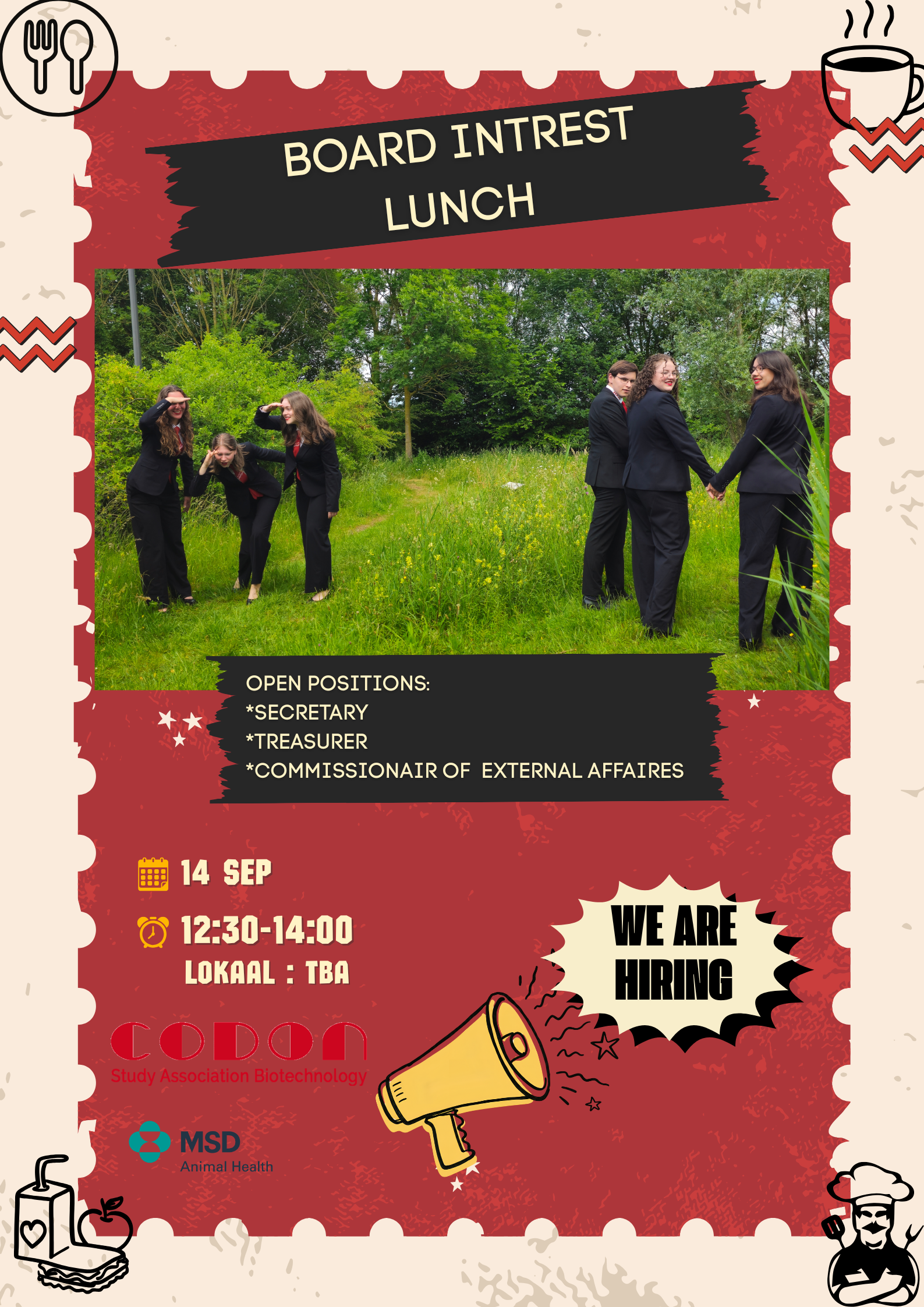bestuursintresse lunch