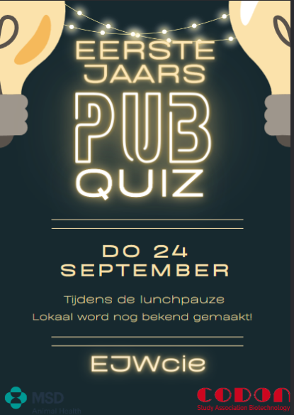 EJWcie eerstejaars pubquiz