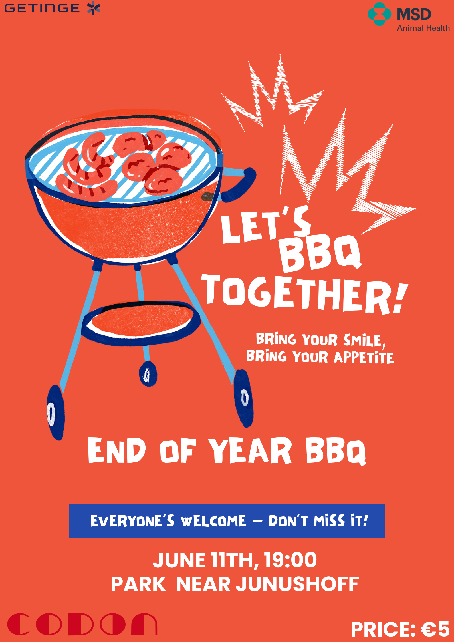 Axie: end of year BBQ