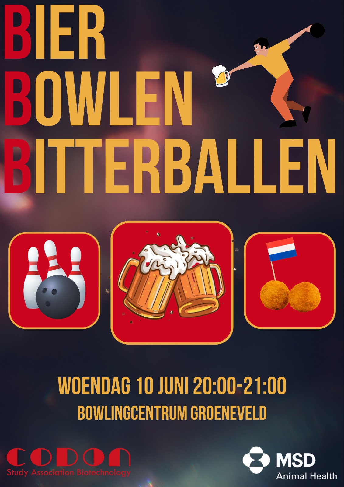 Beer, Bowling, Bitterballen