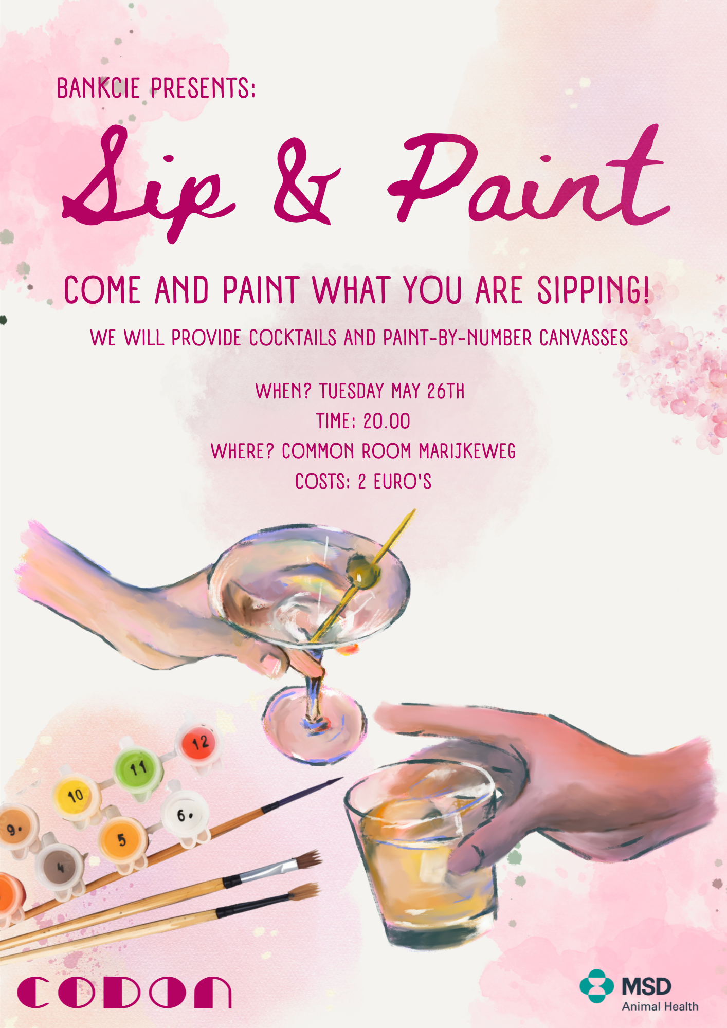 BankCie: Paint and Sip