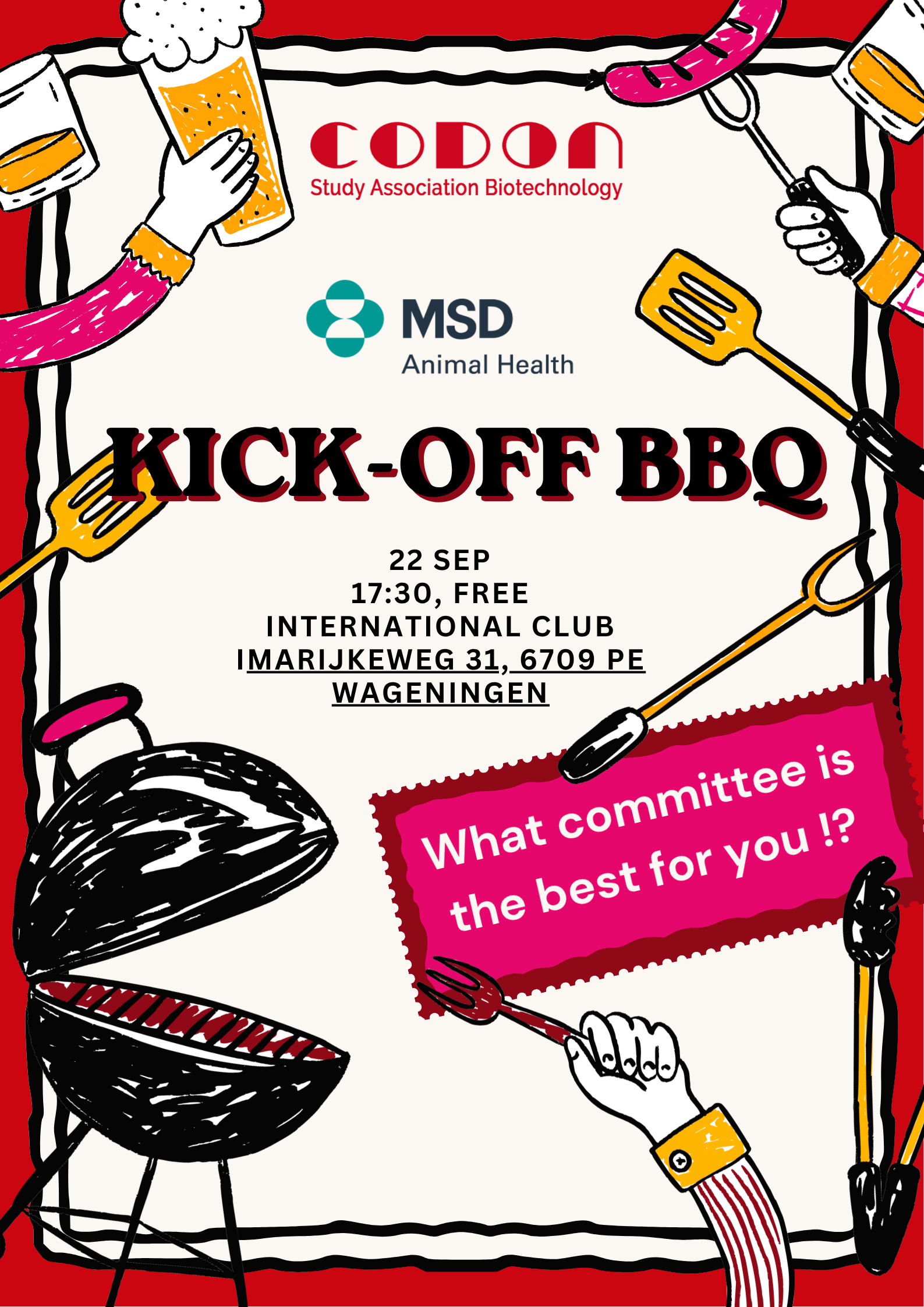 MSD kickoff BBQ