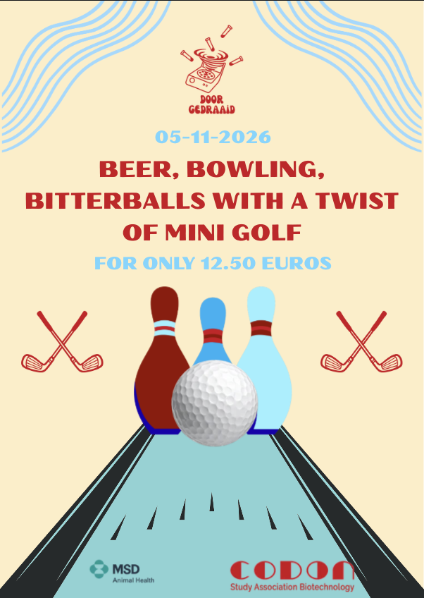 Lustrum: Beer, Bowlen, Bitterballs and Mini Golf